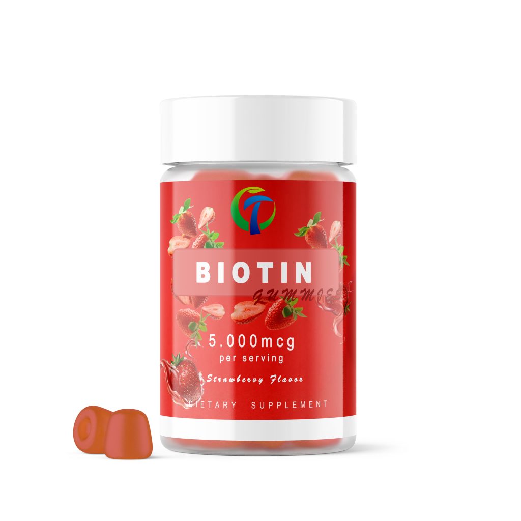 Biotin Strawberry Gummies