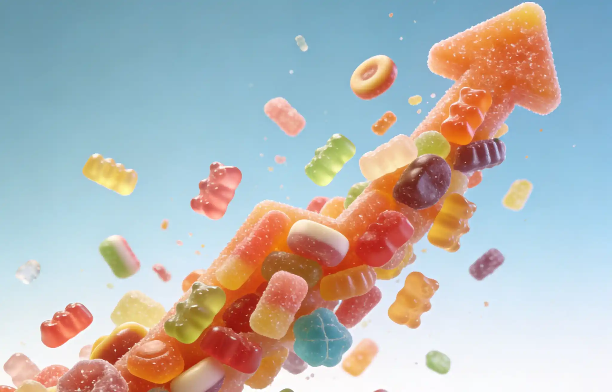Gummy candies are booming