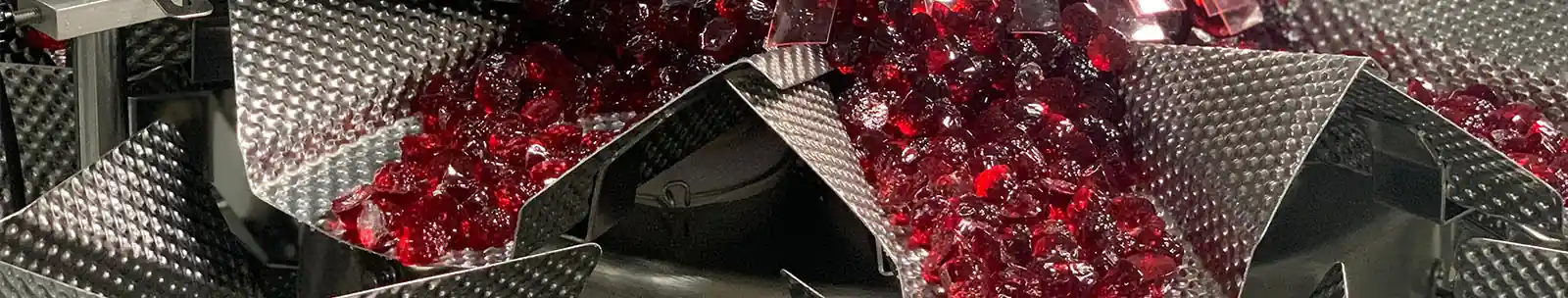 Gummy depositing process