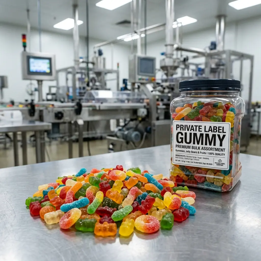 How Private Label Gummies Are Made: Inside a Modern Gummy Factory