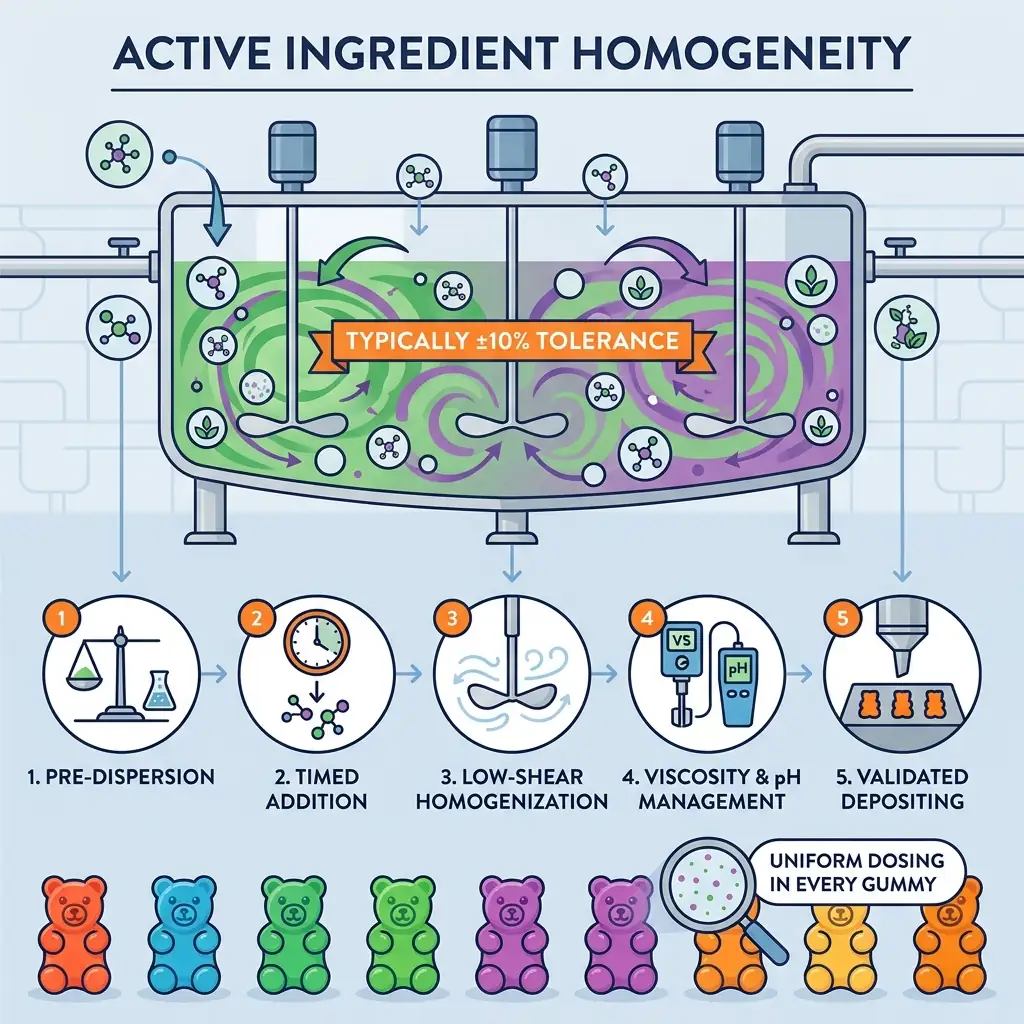 Active Ingredient Homogeneity
