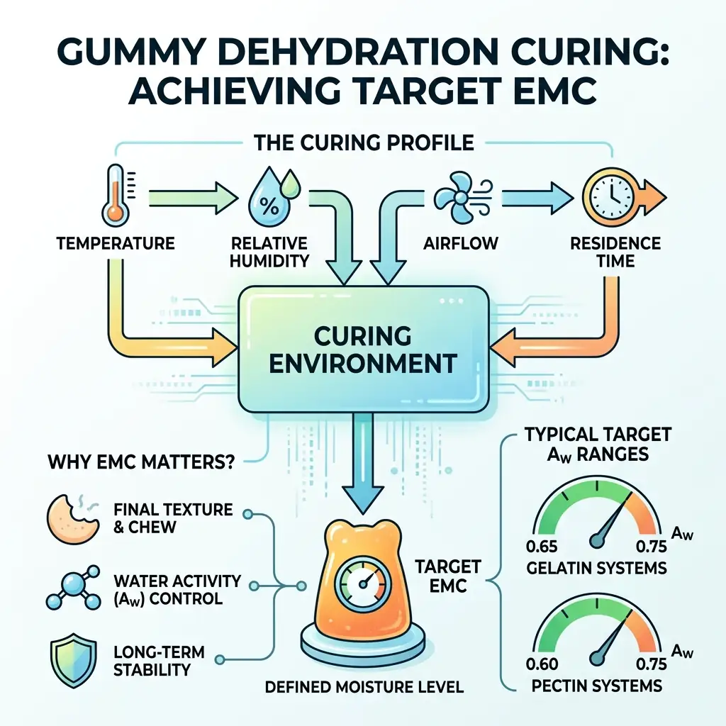 Dehydration Curing