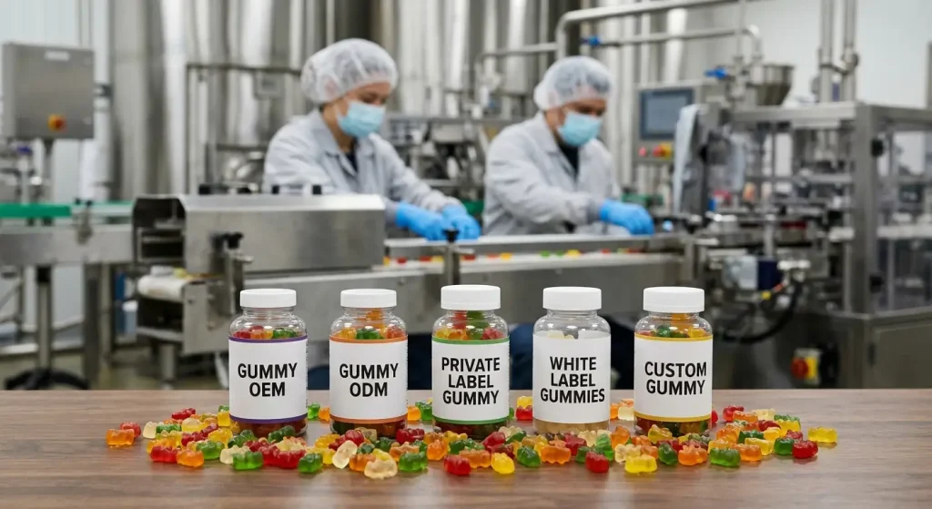 Gummy OEMGummy ODMPrivate Label GummyWhite Label Gummiescustom gummy